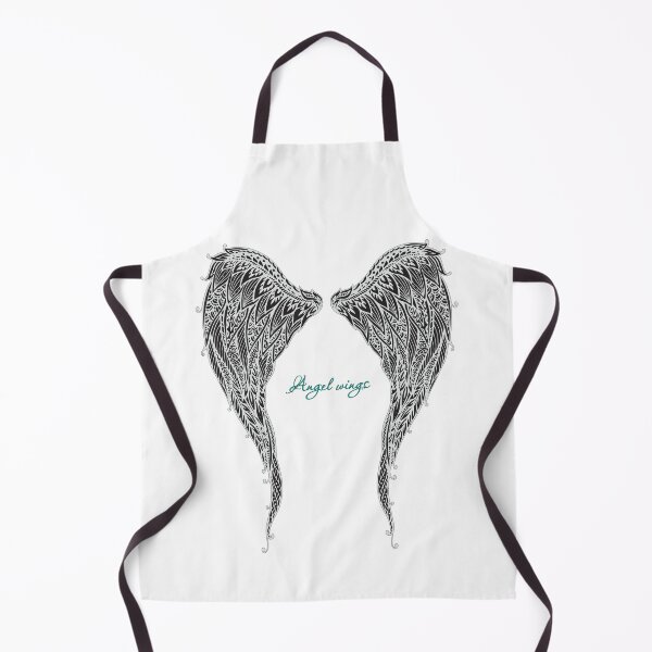 Item preview, Hand Drawn Ornate Angel Wings designed and sold by JTS STORE.
