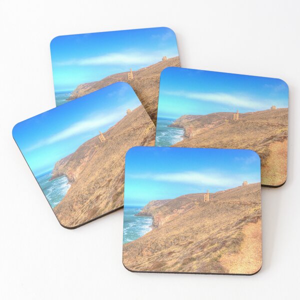 Item preview, Cornwall Coast and Tin Mine Near St Agnes Beacon designed and sold by acceleratorhams.