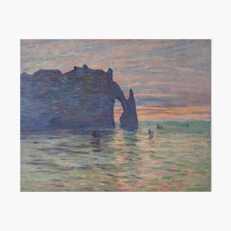 Item preview, Claude Monet - Etretat, Coucher de soleil, 1883 designed and sold by artcenter.