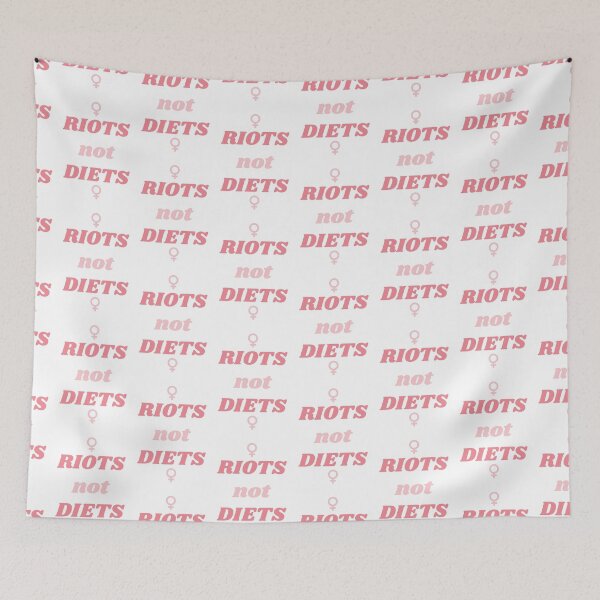 Item preview, Riots Not Diets designed and sold by isobelcough.