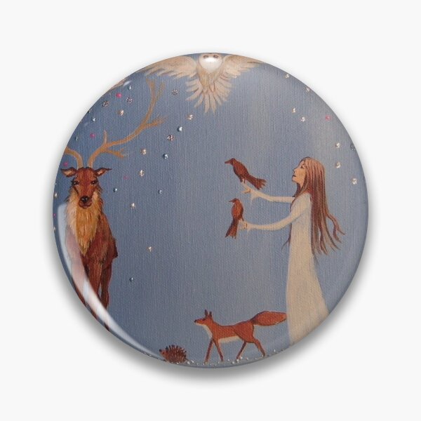 Item preview, Forest Goddess,Goddess Art,Pagan Art,Wiccan Art designed and sold by GlitteringFox.