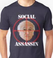 Social Assassin ( Curb Your Enthusiasm ) Slim Fit T-Shirt