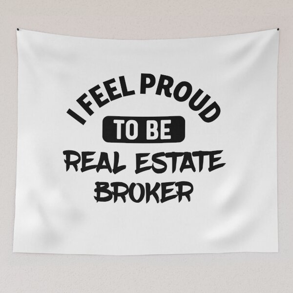 Item preview, I feel Proud to be  real estate broker designed and sold by bumperapparels.