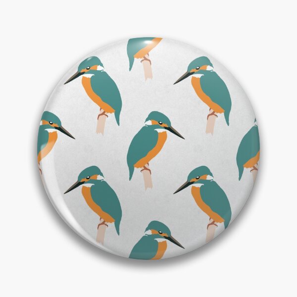 Item preview, Kingfisher - Off White Palette designed and sold by RosalieReeves.