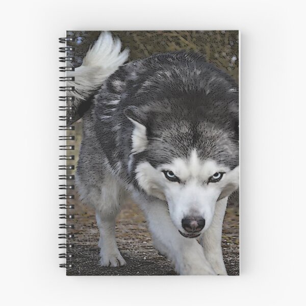 Item preview, Pouncing Malamute designed and sold by LydiasPlace.