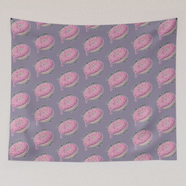 Item preview, Doughnut Worry Be Haappy designed and sold by LunaLovesTea.