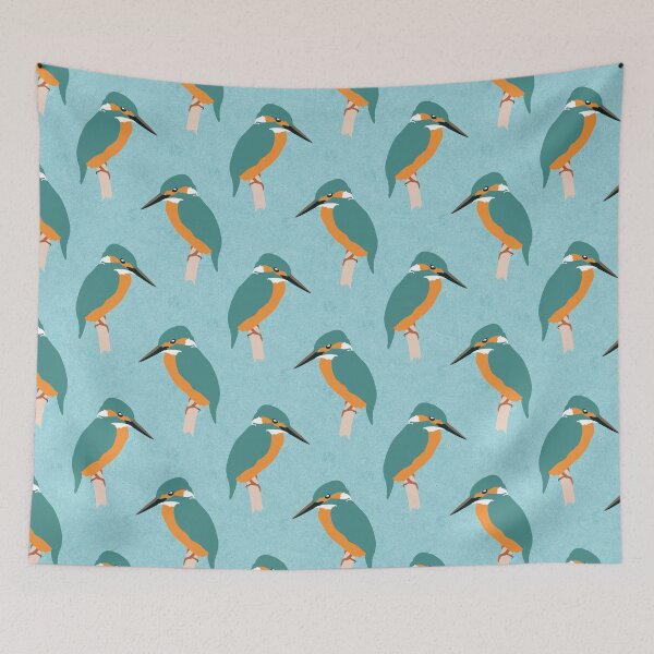 Item preview, Kingfisher - Blue Palette designed and sold by RosalieReeves.