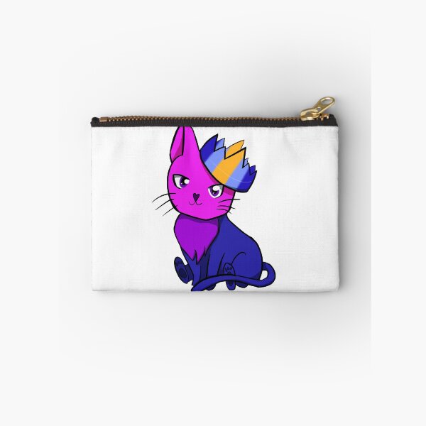 Item preview, Bisexual Multigender Pride Cat designed and sold by LunarDoodles.