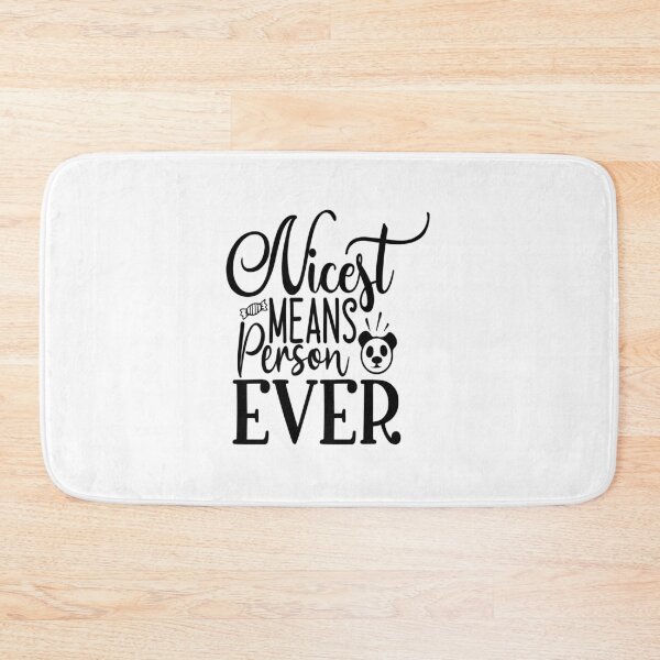 Item preview, Nicest Means Person Ever: A Funny quote shirt.   designed and sold by fajali master.