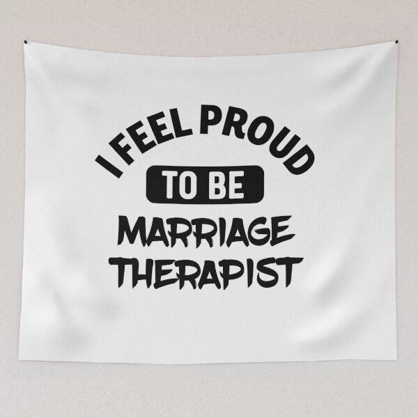 Item preview, I feel Proud to be  marriage therapist designed and sold by bumperapparels.