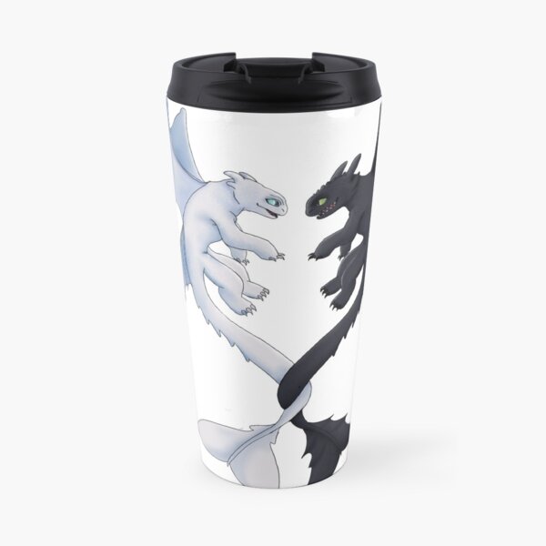Toothless and lightfury Travel Mug