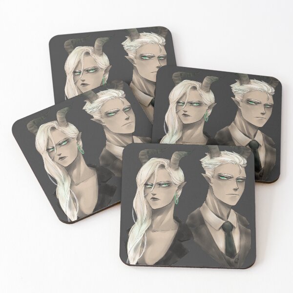 Item preview, Haiba Siblings Demons Alisa Haiba Lev Haiba designed and sold by breakingpenguin.