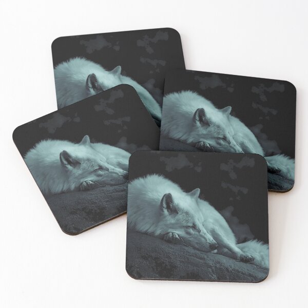 Item preview, Sleeping White Wolf designed and sold by LydiasPlace.