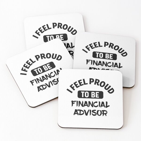 Item preview, I feel Proud to be financial advisor designed and sold by bumperapparels.