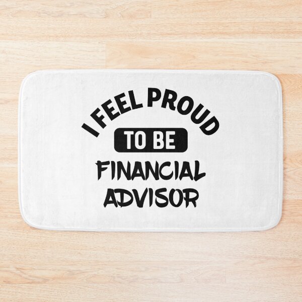 Item preview, I feel Proud to be financial advisor designed and sold by bumperapparels.