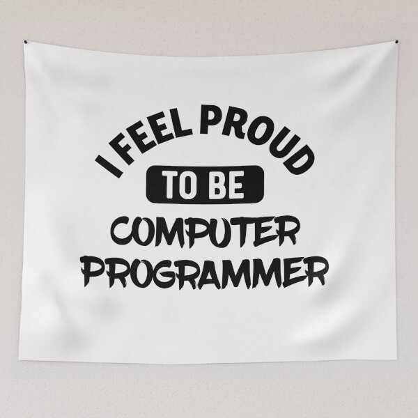 Item preview, I feel Proud to be computer programmer designed and sold by bumperapparels.