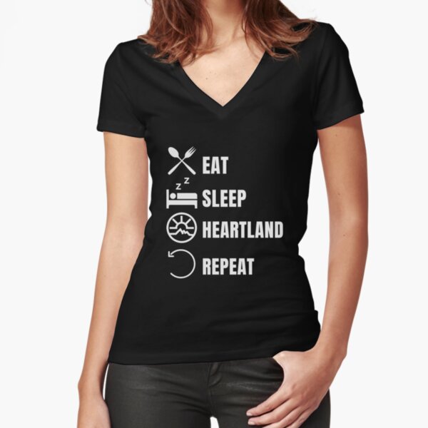 Rancho Ranch Camiseta entallada de cuello en V
