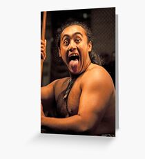 I Am Maori !! Greeting Card