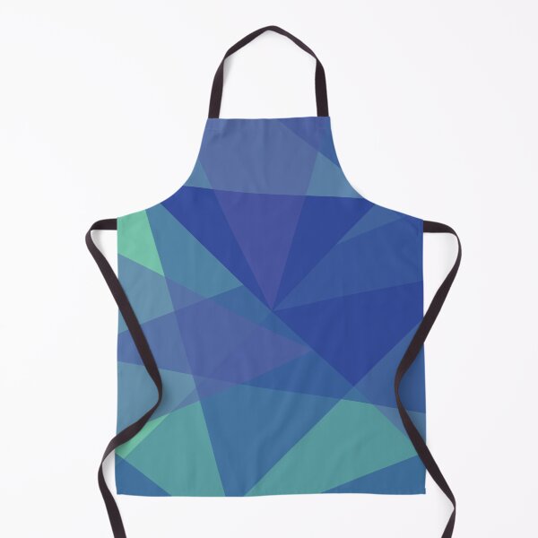 Item preview, Geometric Mosaic Triangles (blue) designed and sold by Design Minds Boutique.