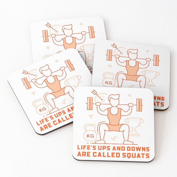 Item preview, Life's Ups And Downs Are Called Squats designed and sold by zantrahealing.