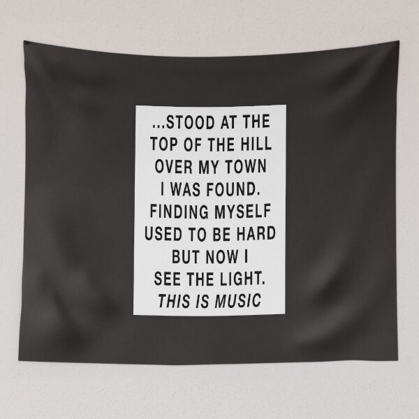 Item preview, STOOD AT THE TOP OF THE HILL... [THIS IS MUSIC, THE VERVE] designed and sold by phigment-art.