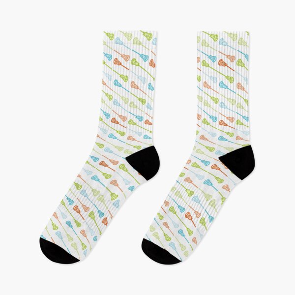 Item preview, Bright Tropical Colors Diagonal Lacrosse Sticks Pattern designed and sold by Susan Says.