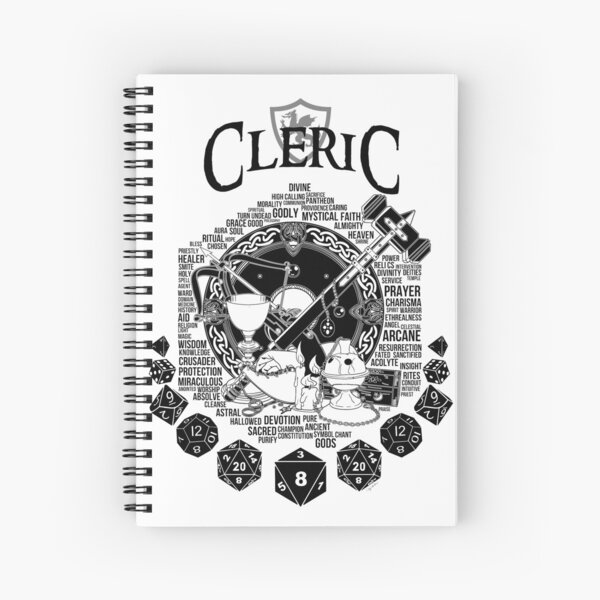 Item preview, RPG Class Series: Cleric - Black Version designed and sold by Milmino.