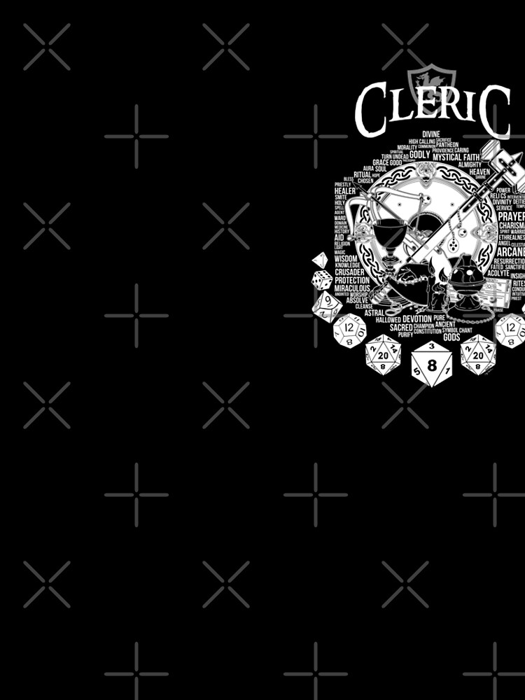 RPG Class Series: Cleric - White Version by Milmino