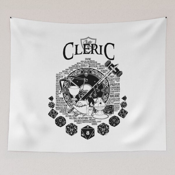 Item preview, RPG Class Series: Cleric - Black Version designed and sold by Milmino.