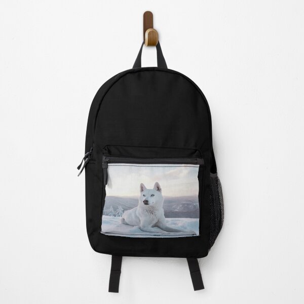 Inquisitive White Canis Backpack