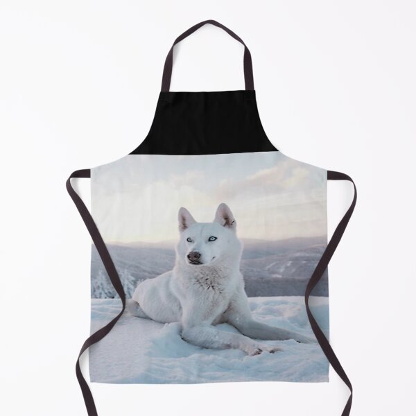 Item preview, Inquisitive White Canis designed and sold by LydiasPlace.