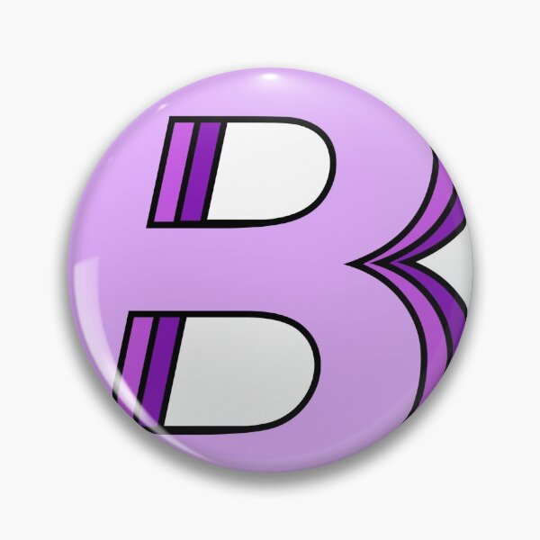 Item preview, purple B designed and sold by Amanda Kirkpatrick.