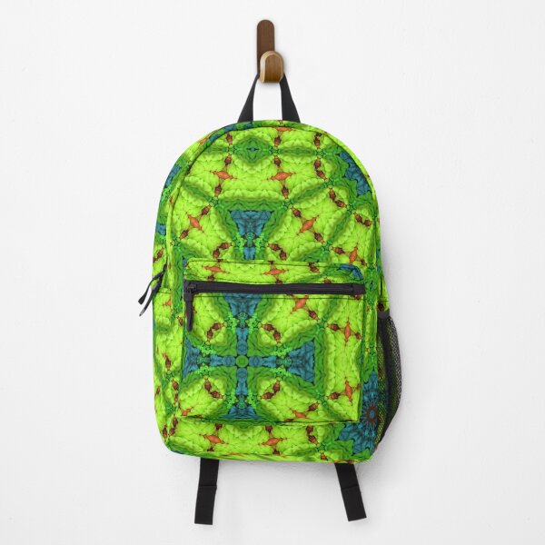 Item preview, Neon Green and Blue Kaleidoscope  designed and sold by Sunshine Stewart.