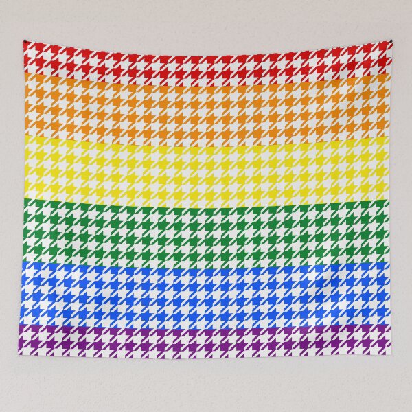 Item preview, Rainbow Houndstooth designed and sold by MarkUK97.