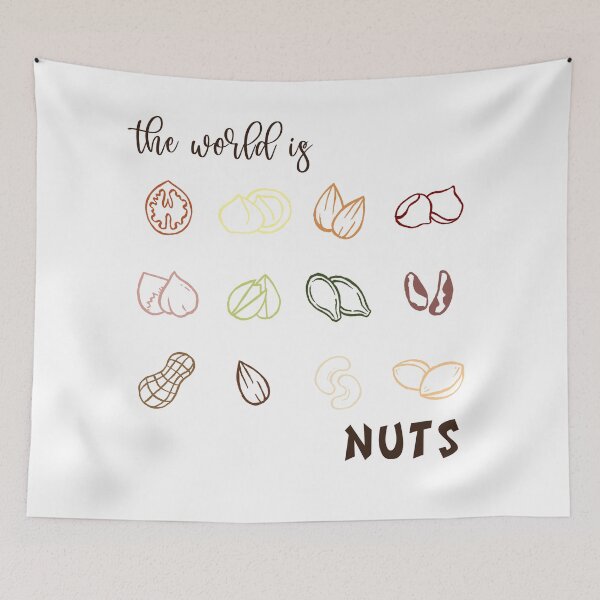 Item preview, The world is nuts designed and sold by mpmi0801.