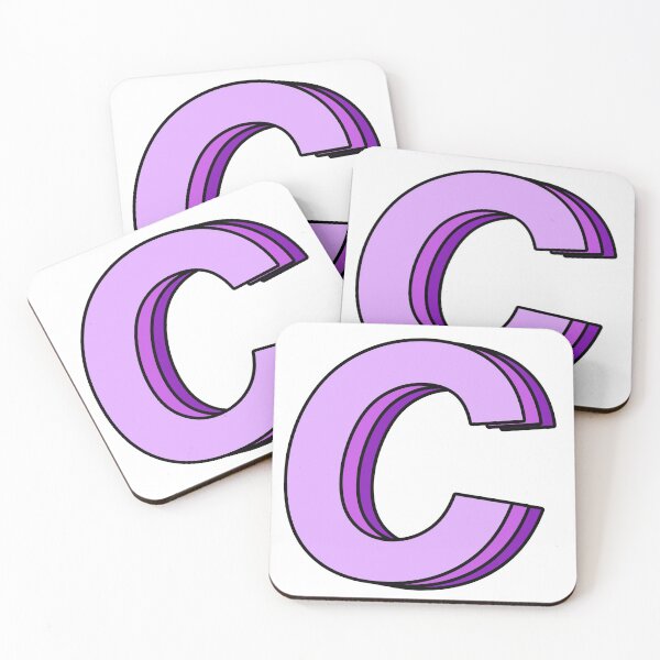 Item preview, purple C designed and sold by Amanda Kirkpatrick.