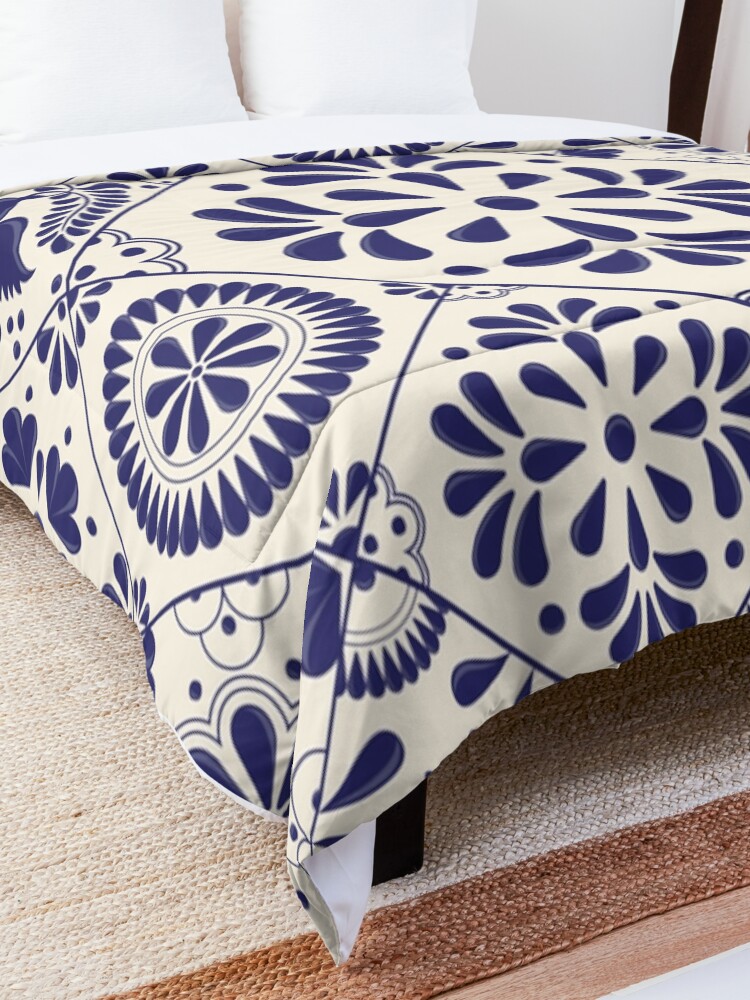 "Mexican Talavera style" Comforter for Sale by BeAwosome Redbubble