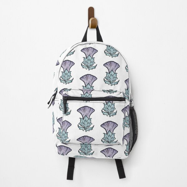 Item preview, Scottish Thistle flower print for sticker, art nouveau decorative element designed and sold by Greygamesh.