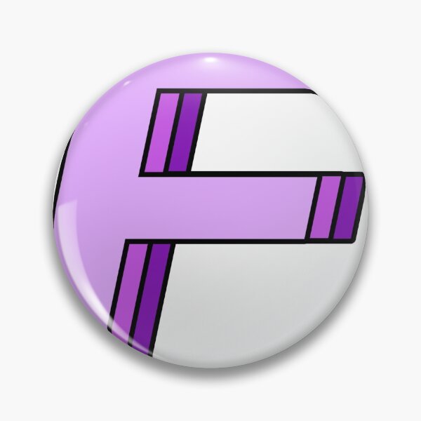 Item preview, purple F designed and sold by Amanda Kirkpatrick.