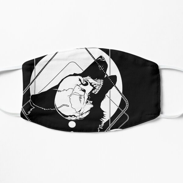 WEREWOLF howling at the Moon Flat Mask