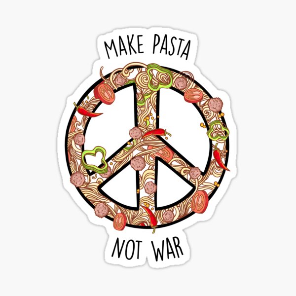 Item preview, Make Pasta Not War designed and sold by sPalandar.