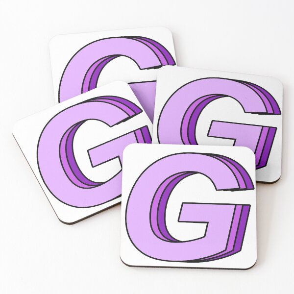 Item preview, purple G designed and sold by Amanda Kirkpatrick.