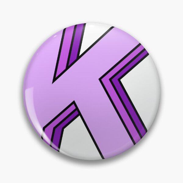 Item preview, purple K designed and sold by Amanda Kirkpatrick.
