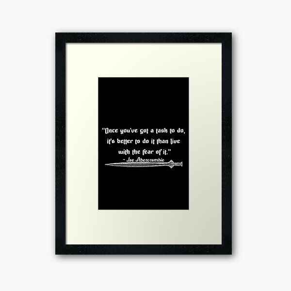 Item preview, The First Law: Inspiring quote designed and sold by CeasarBratz.