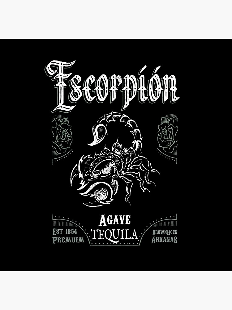 Thumbnail 4 of 4, Pillow, Escorpion Premium Tequila designed and sold by G-B-D.