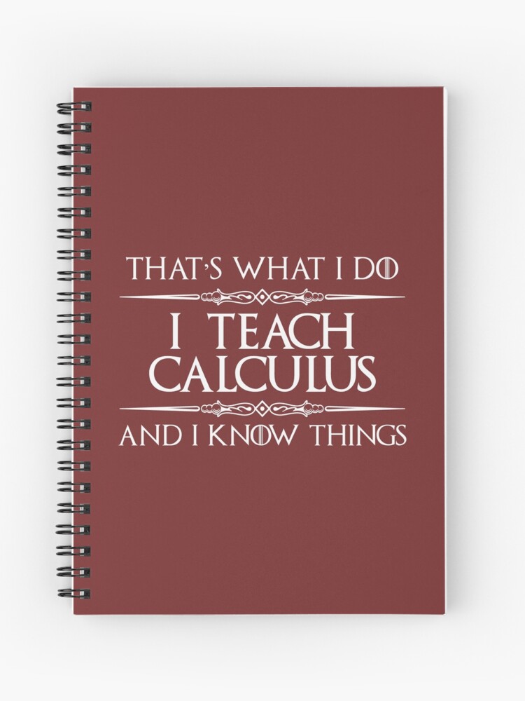 Calculus Teacher Merch & Gifts for Sale | Redbubble