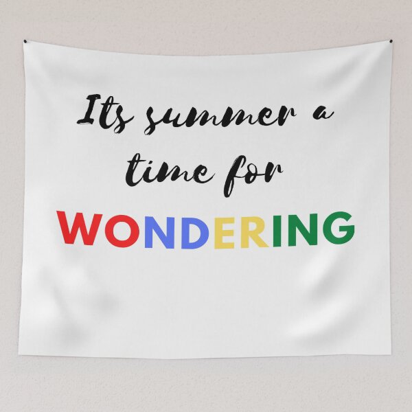 Item preview, Its summer a time for wondering designed and sold by ExploreStore.