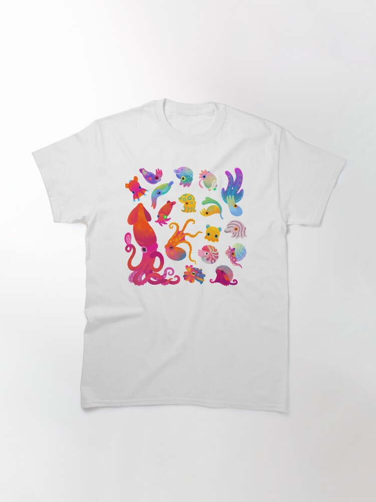 Alternate view of Cephalopod - pastel Classic T-Shirt