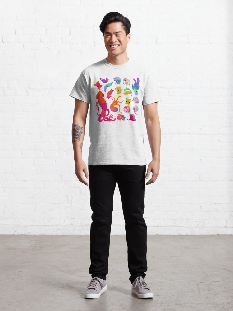 Alternate view of Cephalopod - pastel Classic T-Shirt
