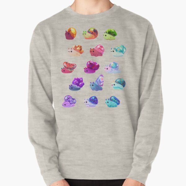 Jewel Snail Pullover Sweatshirt